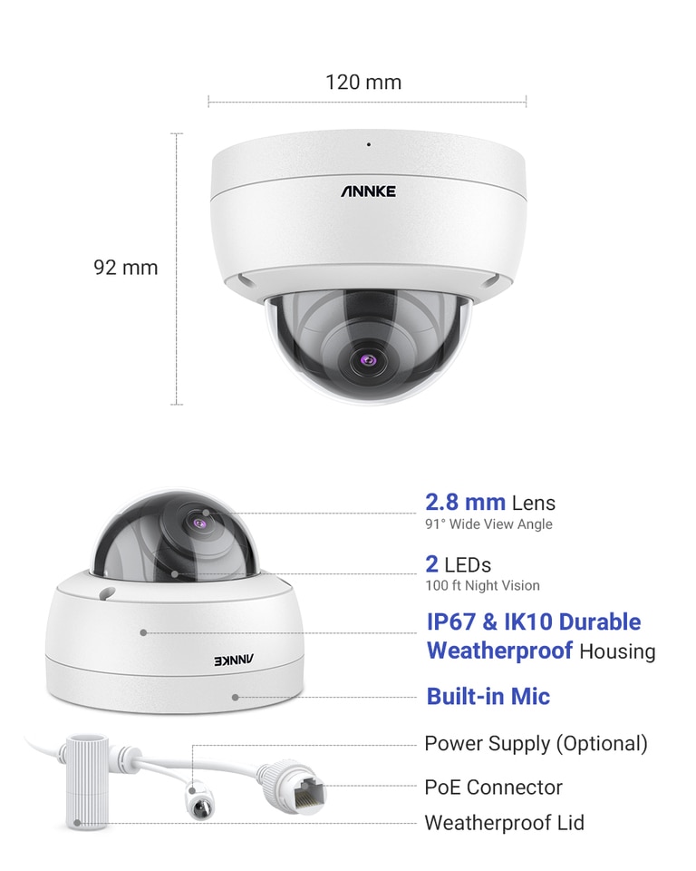 Outdoor IK10 Vandal-Proof Camera - Image 5