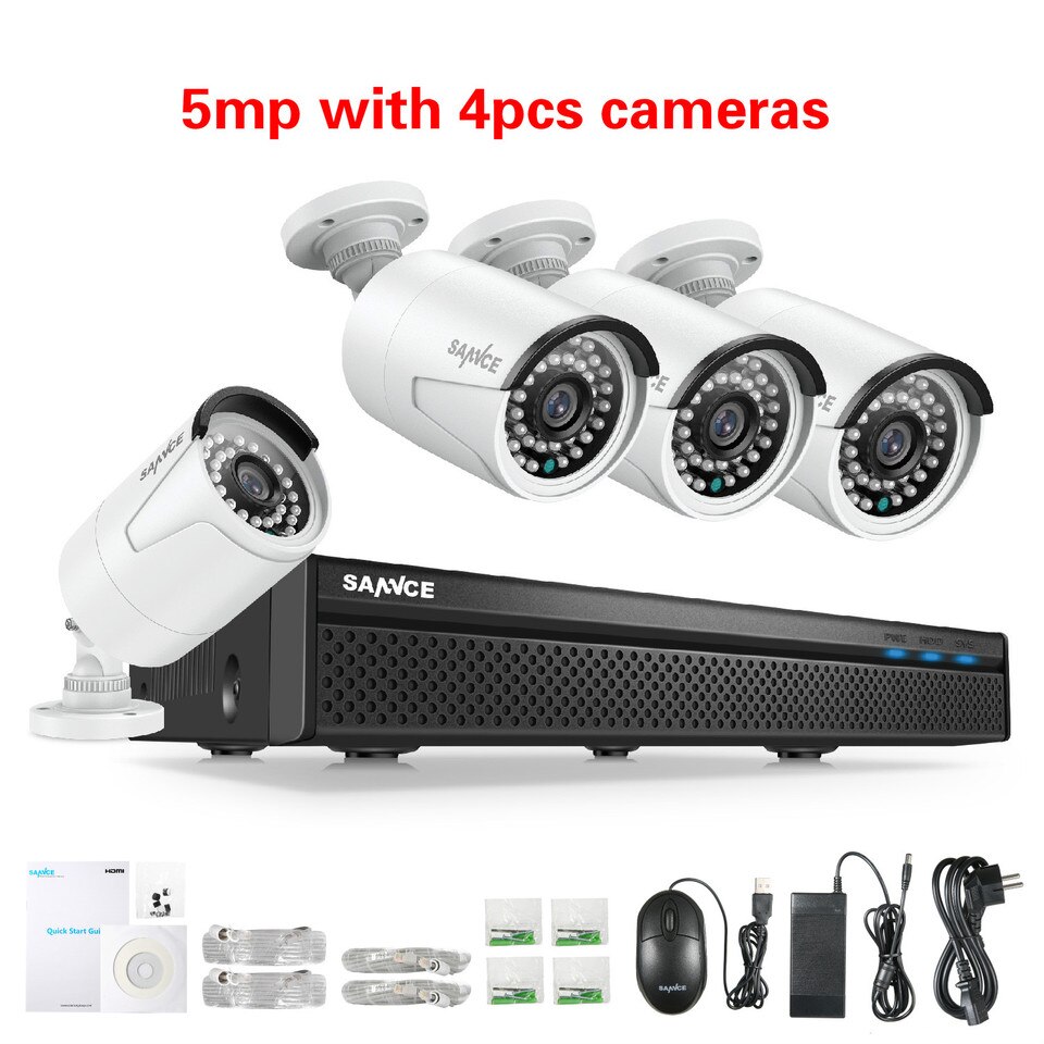 SANNCE 5MP POE Surveillance System - Image 14