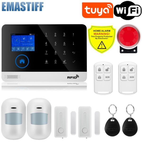 Auto Dial LCD GSM SMS Burglar Alarm - Image 13