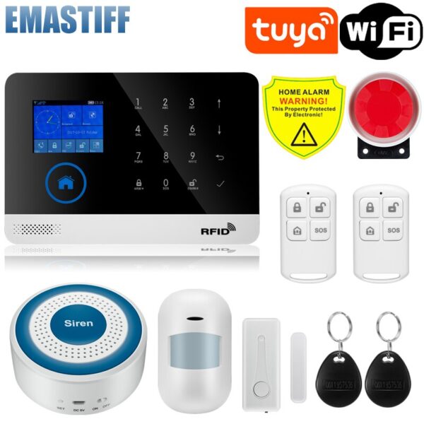 Auto Dial LCD GSM SMS Burglar Alarm - Image 10