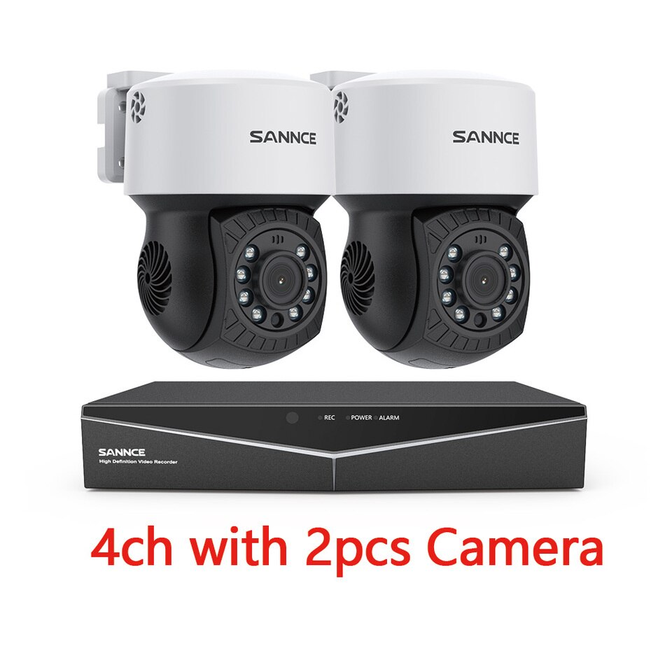 SANNCE HD Video Surveillance Kit - Image 4