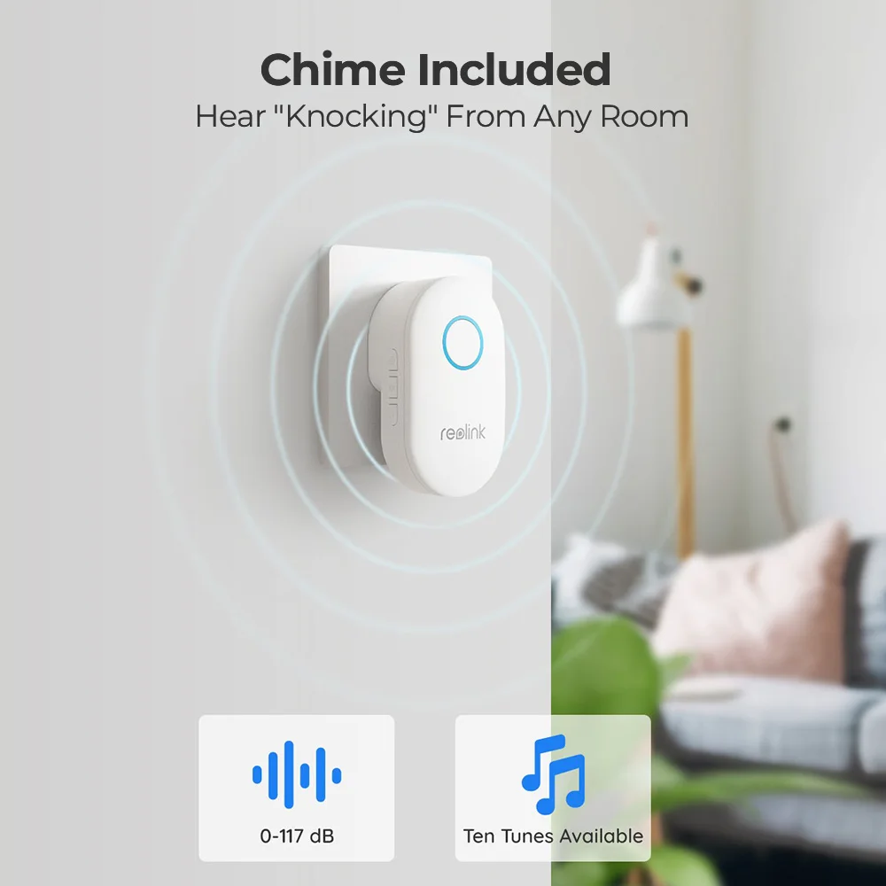 Reolink 2K+ Video Doorbell with Chime WiFi - Image 5