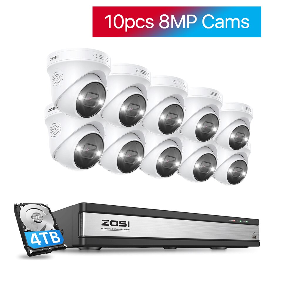ZOSI 4K 16CH PoE Surveillance System - Image 3