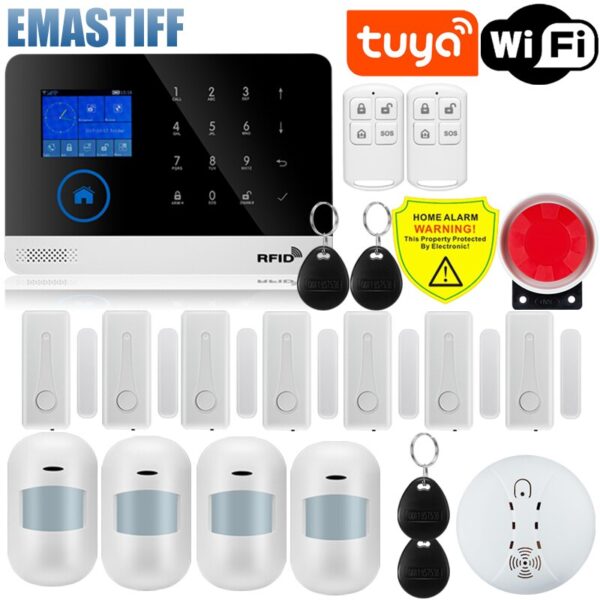 Auto Dial LCD GSM SMS Burglar Alarm - Image 5
