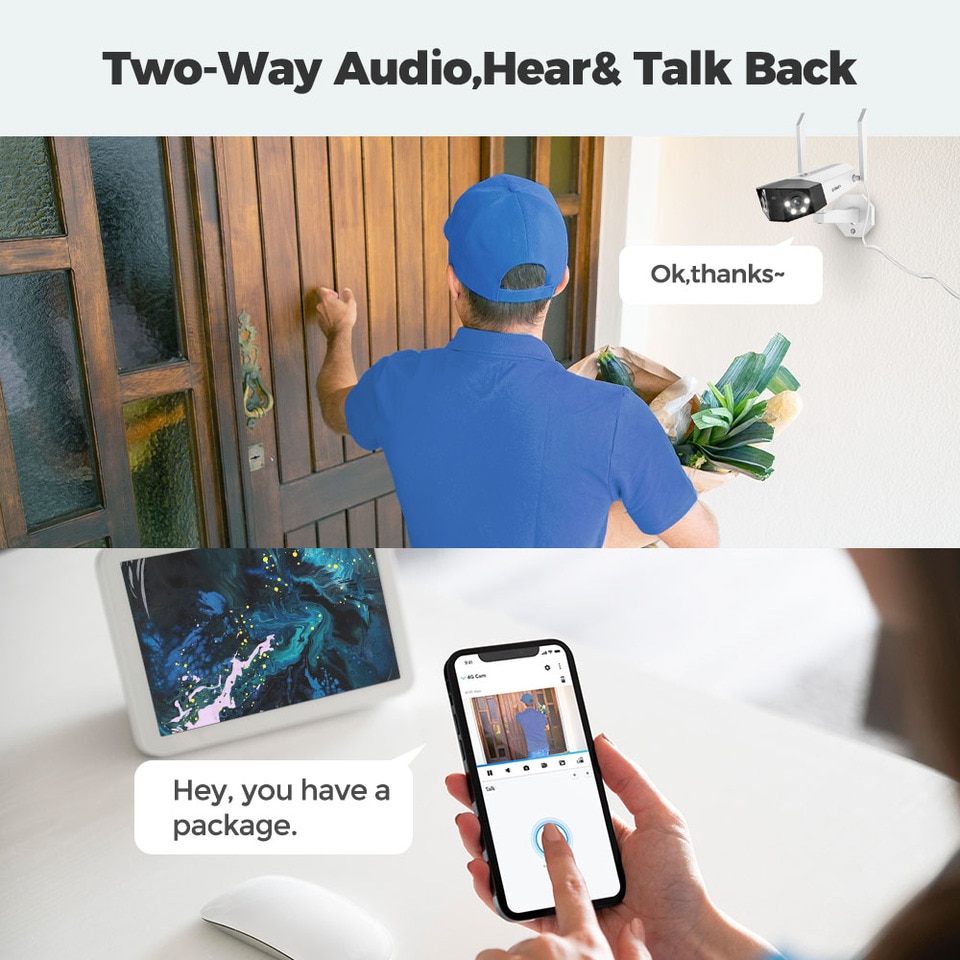 4K Dual Lens Outdoor Security Camera - Image 6