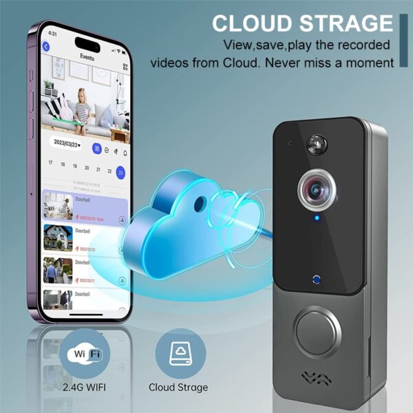 Smart Home Security Doorbell Camera - Image 6