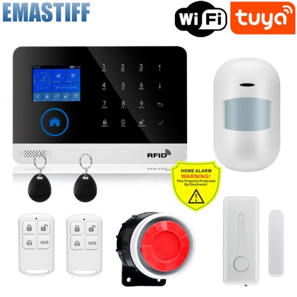 Auto Dial LCD GSM SMS Burglar Alarm - Image 3