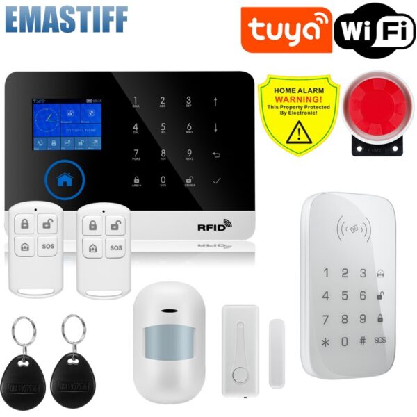 Auto Dial LCD GSM SMS Burglar Alarm - Image 14