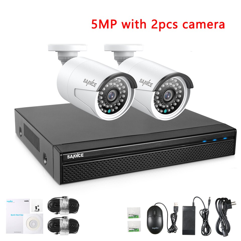 SANNCE 5MP POE Surveillance System - Image 6