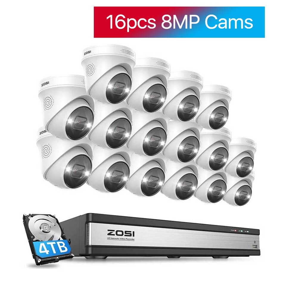 ZOSI 4K 16CH PoE Surveillance System - Image 9