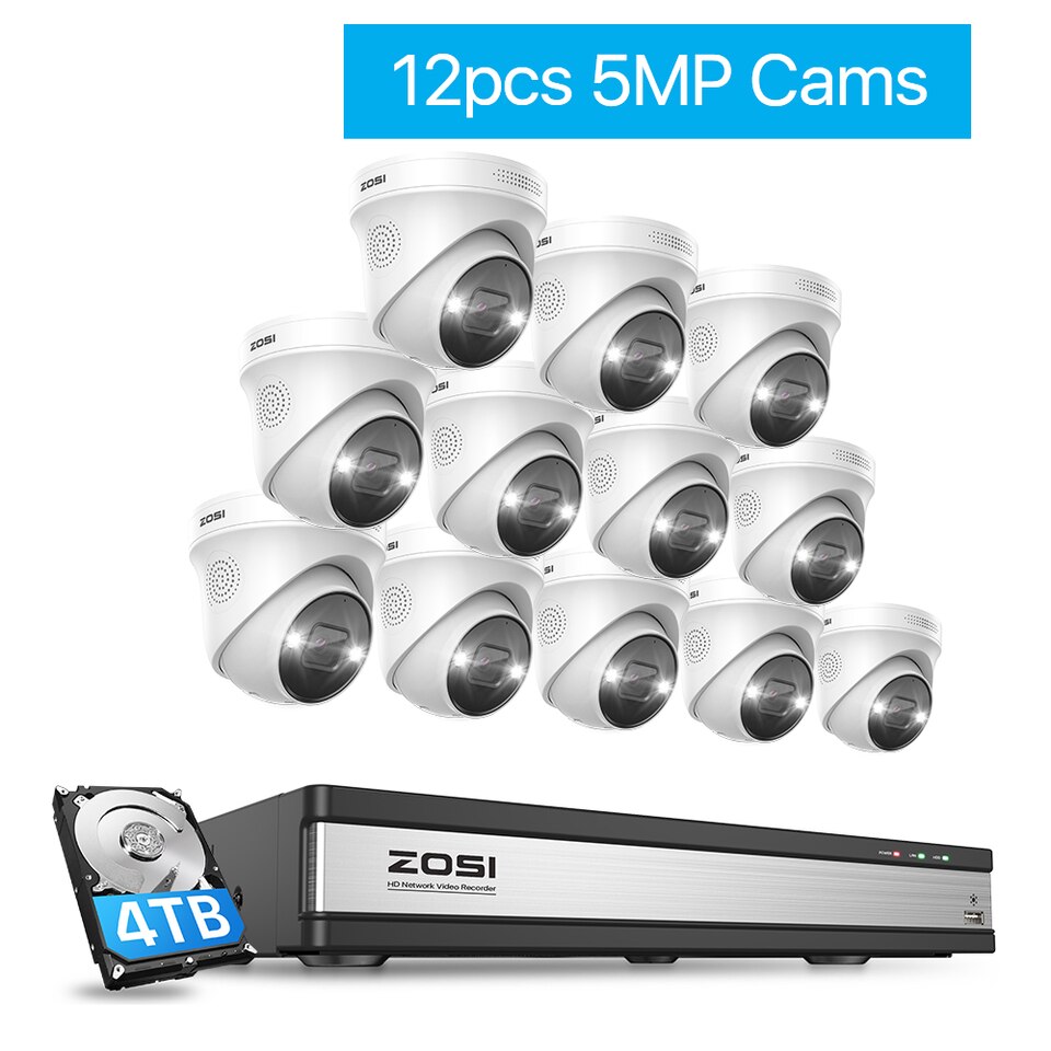 ZOSI 4K 16CH PoE Surveillance System - Image 16