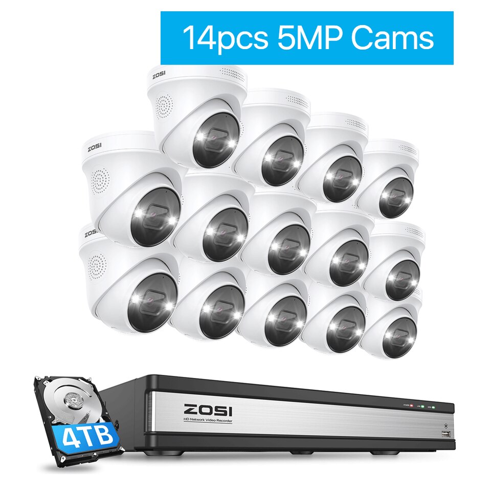 ZOSI 4K 16CH PoE Surveillance System - Image 5