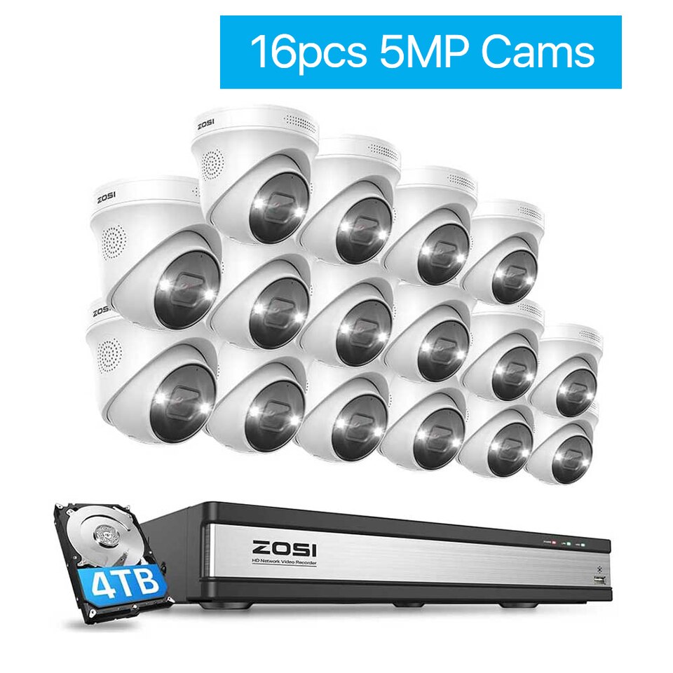 ZOSI 4K 16CH PoE Surveillance System - Image 14