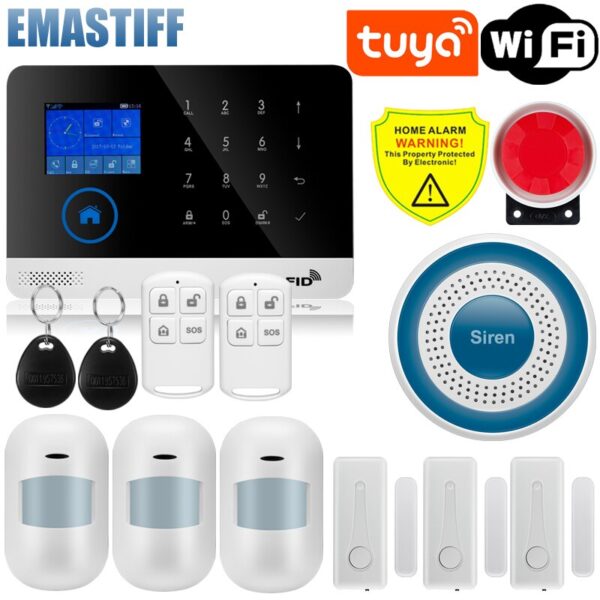 Auto Dial LCD GSM SMS Burglar Alarm - Image 8