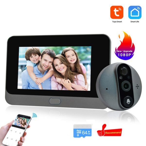 1080P WiFi Video Doorbell Camera