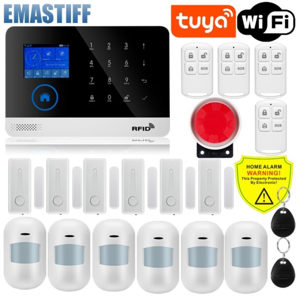 Auto Dial LCD GSM SMS Burglar Alarm - Image 7
