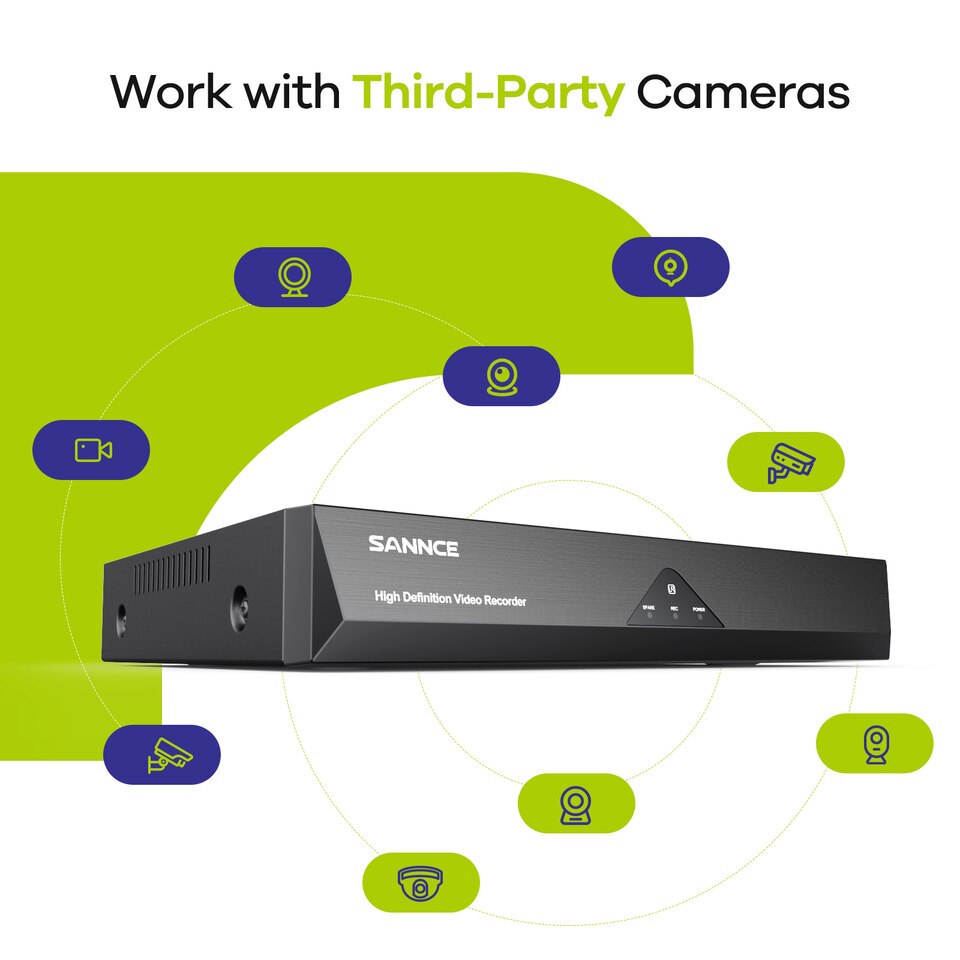 IR Outdoor IP66 Video Surveillance Kit - Image 3