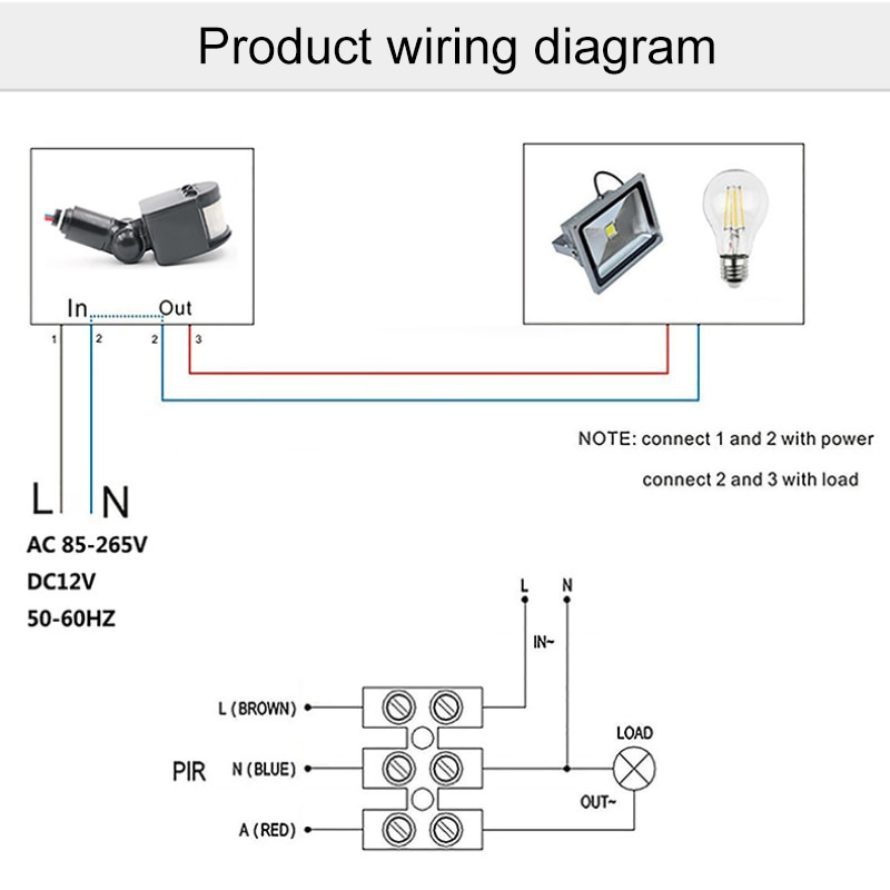 Adjustable PIR Motion Sensor - Image 9
