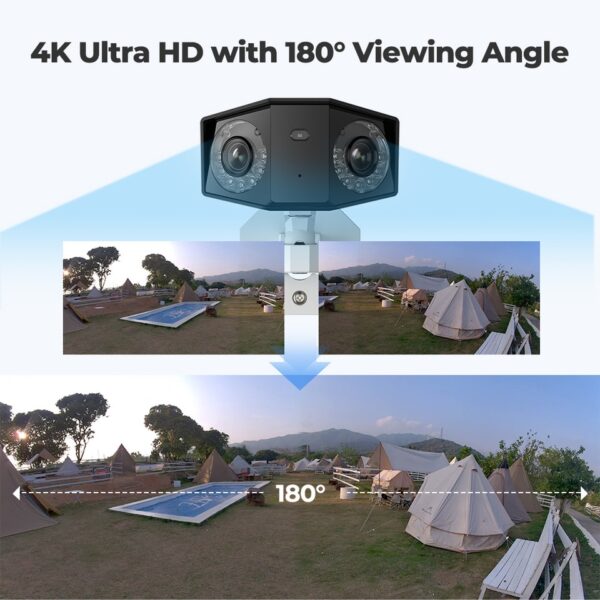 4K Dual Lens Outdoor Security Camera - Image 4