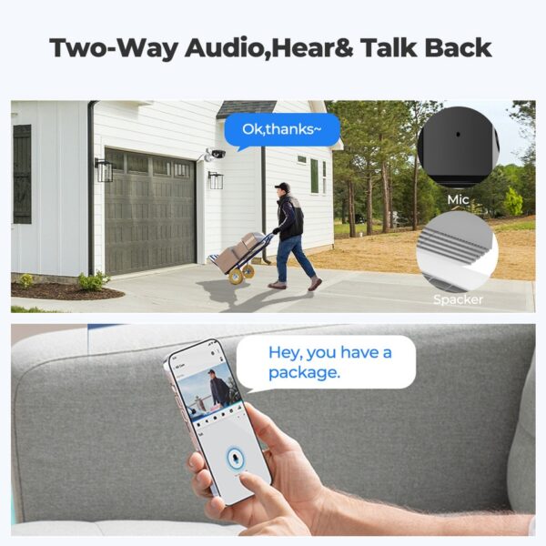4K Dual Lens Outdoor Security Camera - Image 3