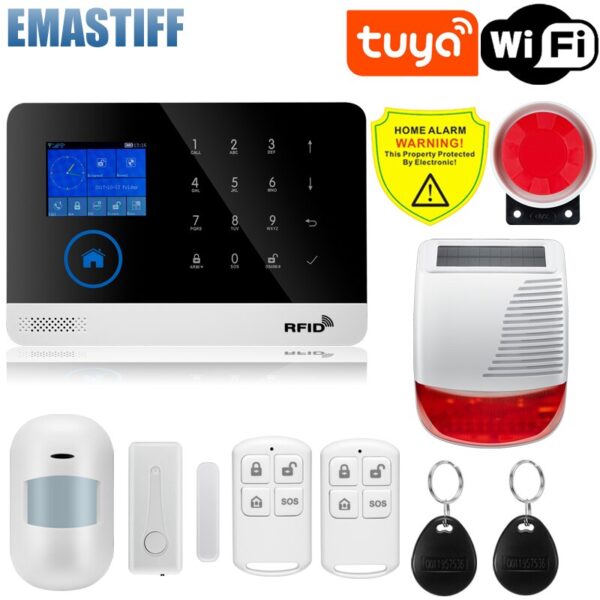 Auto Dial LCD GSM SMS Burglar Alarm - Image 9