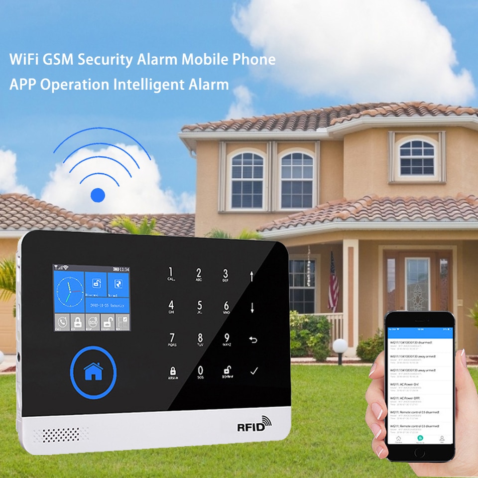 APP Control Siren RFID Alarm System - Image 5