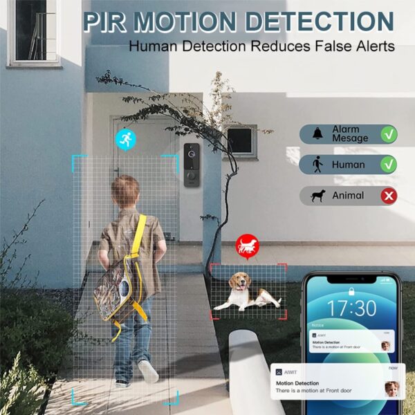 Smart Home Security Doorbell Camera - Image 4