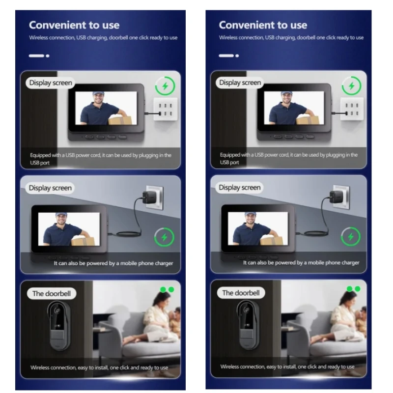 HD Night Vision Wireless Doorbell - Image 6