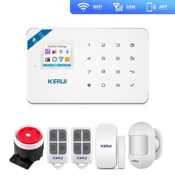 GSM iOS Android APP Control Alarm System