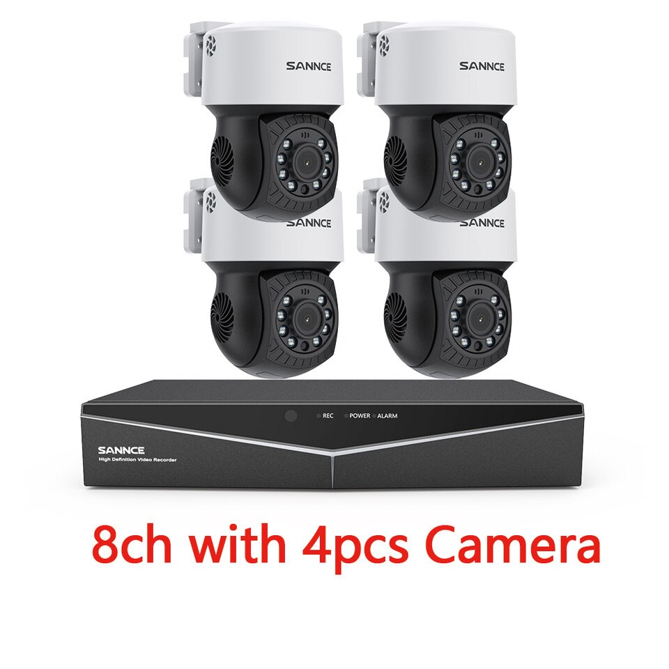 SANNCE HD Video Surveillance Kit - Image 5