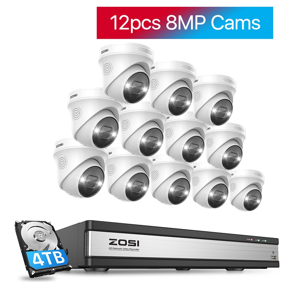 ZOSI 4K 16CH PoE Surveillance System - Image 6