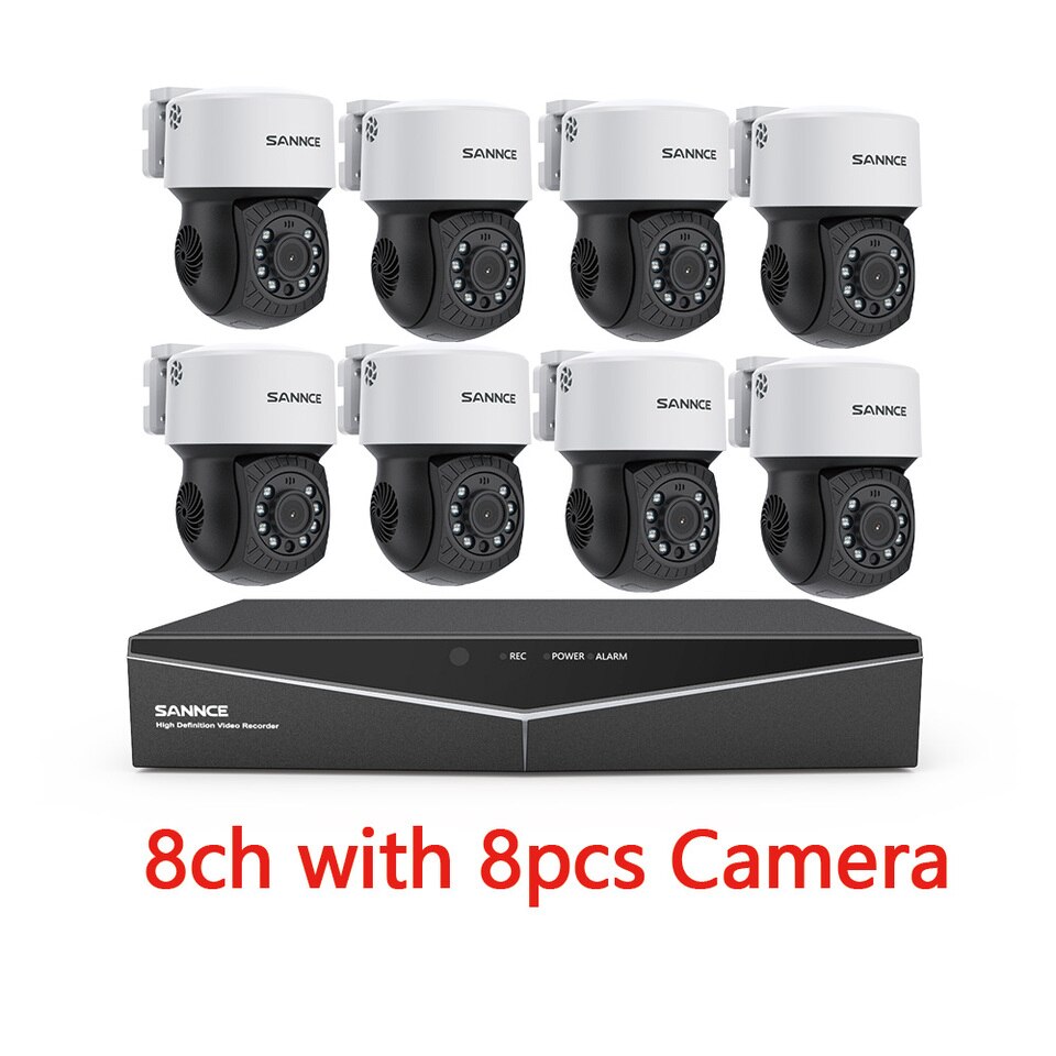 SANNCE HD Video Surveillance Kit - Image 3