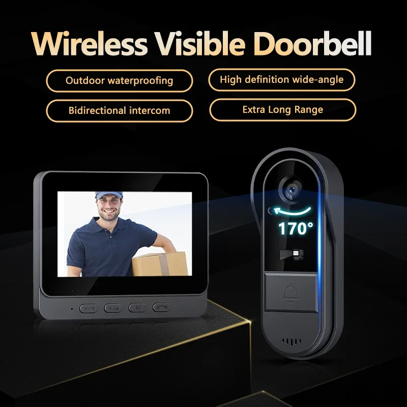 HD Night Vision Wireless Doorbell - Image 3