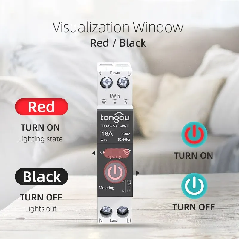 WiFi Smart Circuit Breaker Wireless Remote Control WiFi Switch by - Image 2