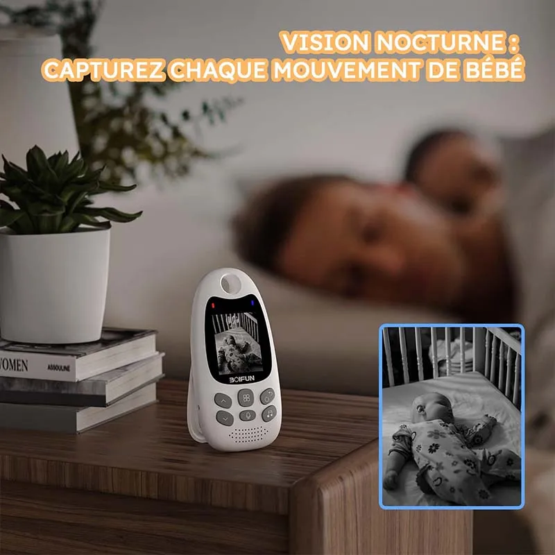 Baby Monitor with Camera with Bidirectional Voice - Image 5