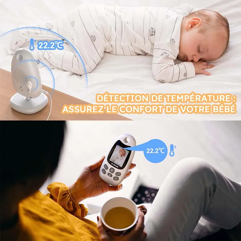 Baby Monitor with Camera with Bidirectional Voice - Image 3