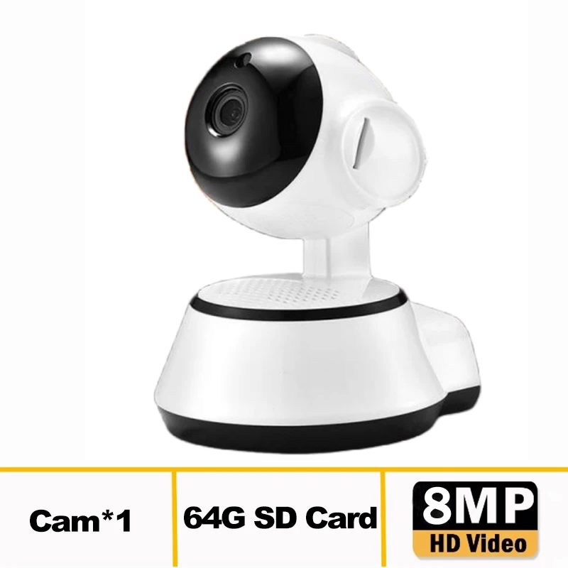 Wifi Surveillance Camera 8MP Wireless Security Baby Pet Monitor AI Human Tracking HD Full Color Night Vision Indoor Video Camera - Image 11