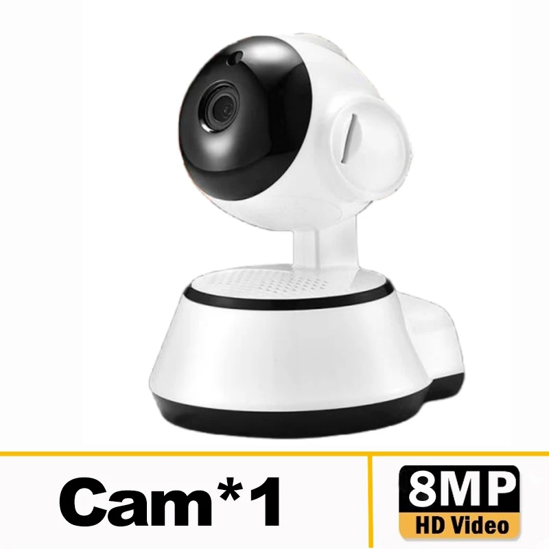 Wifi Surveillance Camera 8MP Wireless Security Baby Pet Monitor AI Human Tracking HD Full Color Night Vision Indoor Video Camera - Image 7