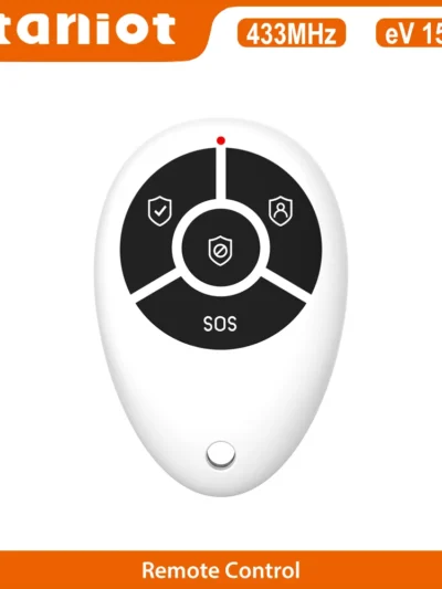 Staniot 433MHz High Quality Portable 4 Buttons Keychain Wireless Remote Control For WIFI GSM  Home Burglar Security Alarm System
