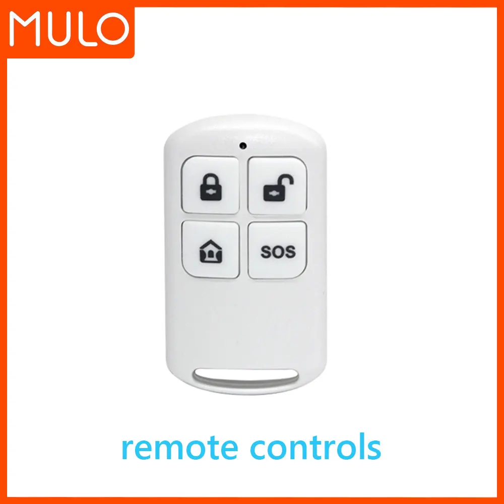 MULO Mini Alarm Siren Wireless 433MHz Sound & Light Indoor strobe siren High Decibel Horn Siren For Home Security Alarm System - Image 13