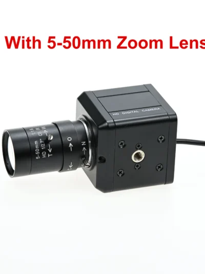 13MP USB Box Camera HD,IMX258,Drive Free,With Manual Zoom CS Lens 5-50mm/2.8-12mm,4208x3120 10fps,For Document Barcode Scanning