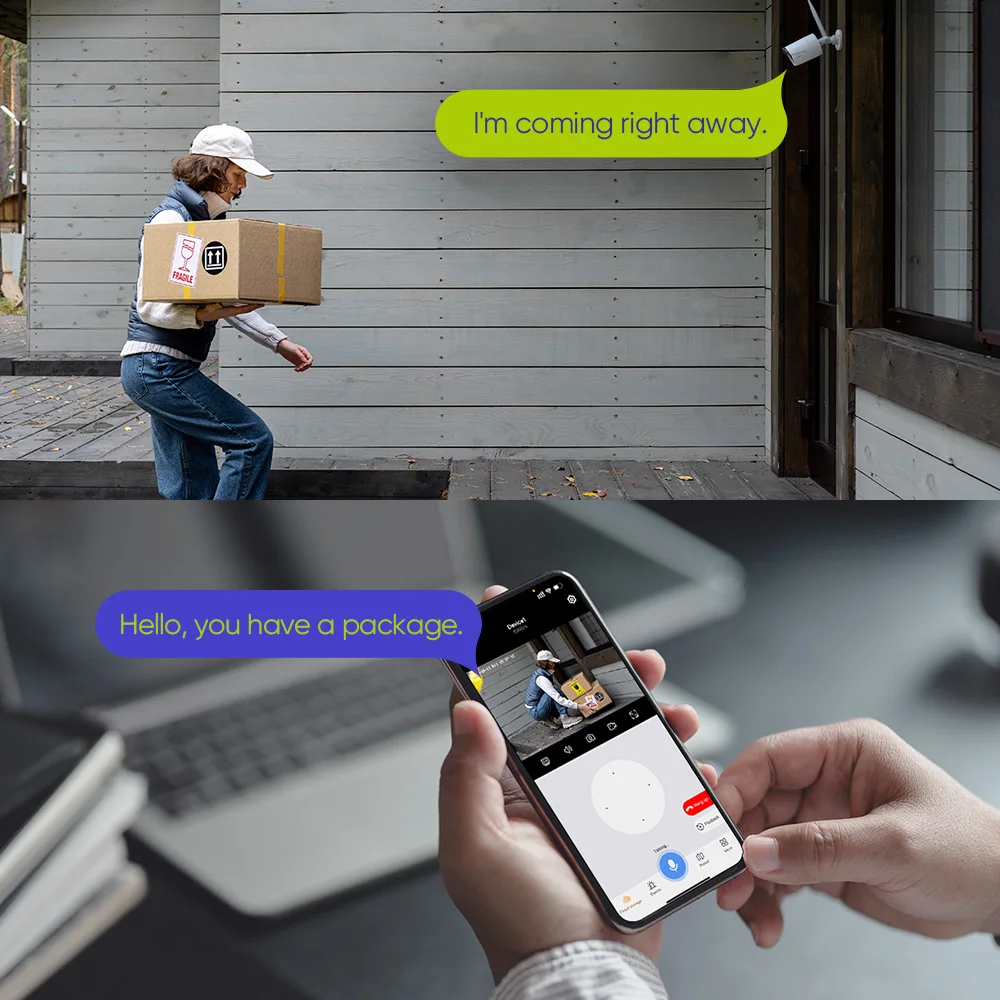 SANNCE 5MP WiFi CCTV System 10CH NVR Two Way Audio Security Camera System Video Surveillance Kit Outdoor Wireless IP Cameras - Image 3