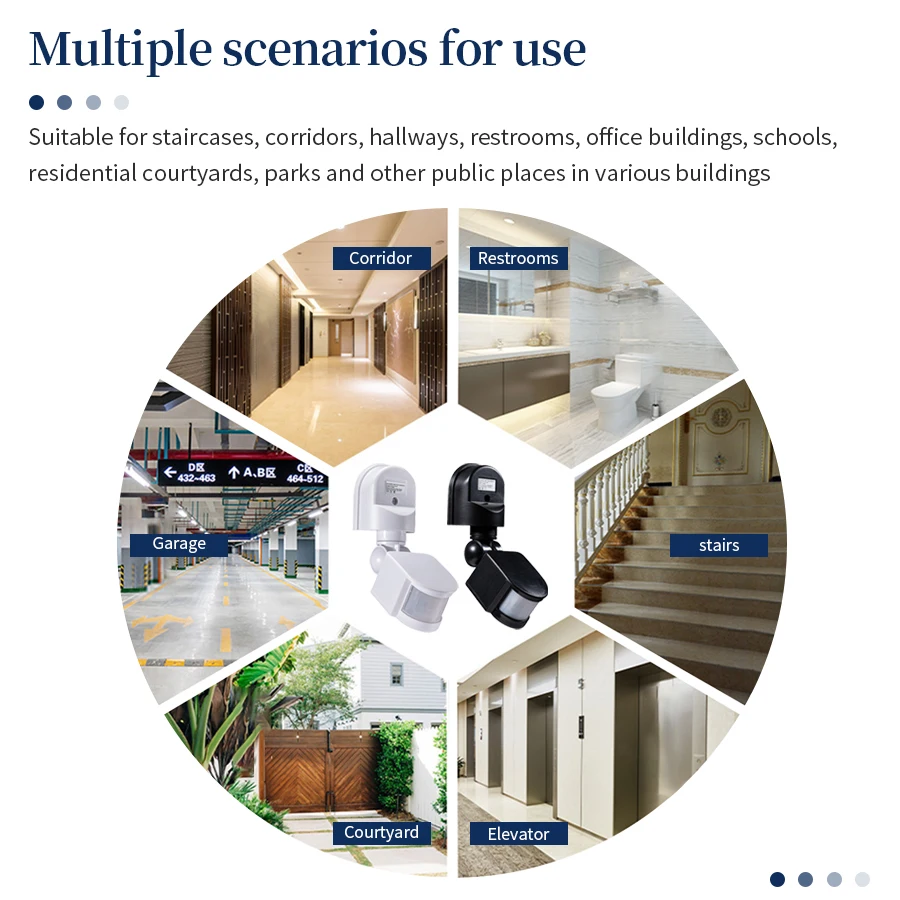 12V Motion Sensor 220V 110V Light Switch PIR Movement Detector Automatic Infrared Indoor Outdoor LED Motion Sensor Smart Switch - Image 6