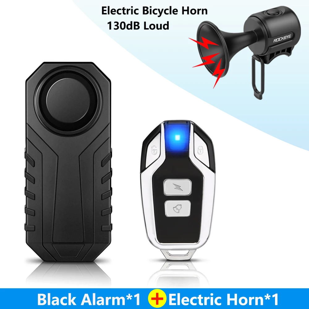Gadpow Motorcycle Bike Wireless Remote Control Alarm Vibration Sensor 113dB Loud Waterproof Security Alarm - Image 24