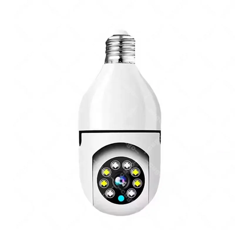 8MP E27 Bulb Surveillance Camera Wifi IP PTZ CCTV Camera 10X Zoom Color Night Vision Human Tracking Security Baby Monitor Cam - Image 7