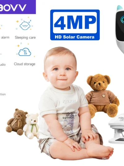 WiFi indoor high-definition crying detection baby monitor full-color night vision