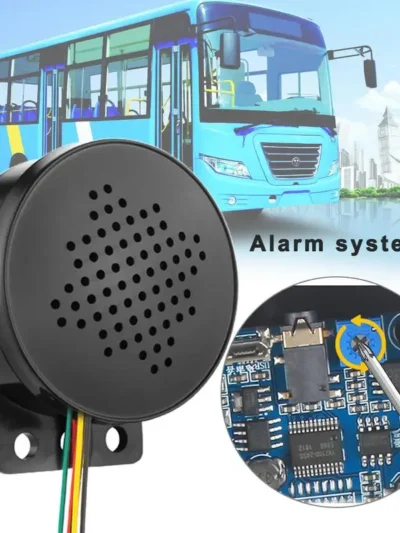 New Car Start Voice Custom Customized Voice Passengers Reminder 4-Channel 12-24V Voice Speaker Alarm Horn Reverse Siren Buzzer