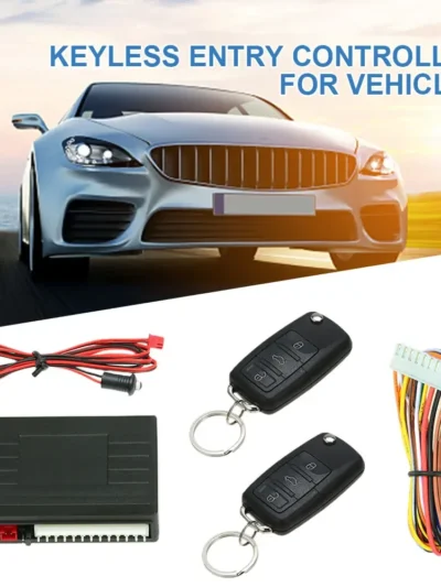 Auto Remote Central Kit 12V Car Central Locking 433.92MHz Car Door Lock DIY Universal Car Security System Car Alarm System