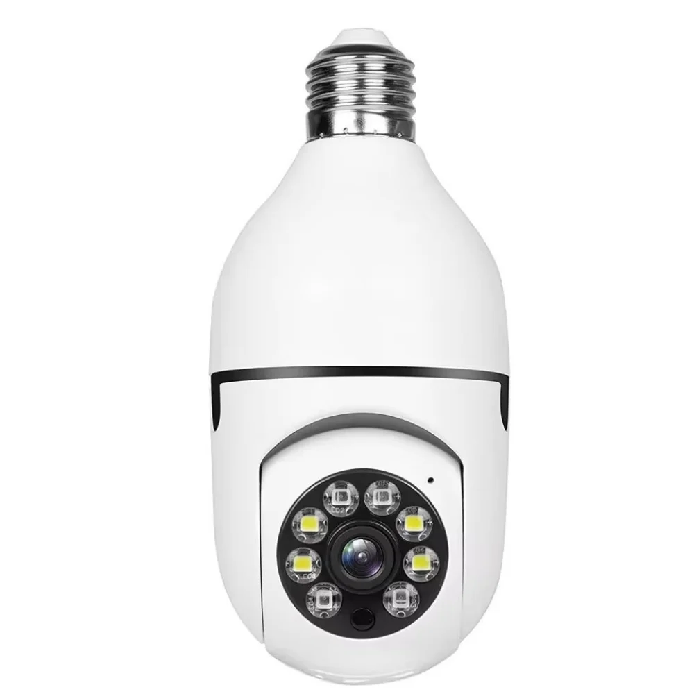 E27 Bulb Surveillance 5G Wifi Camera 2MP Night Vision Full Color Automatic Human Track Security Protection Monitor Camera - Image 10