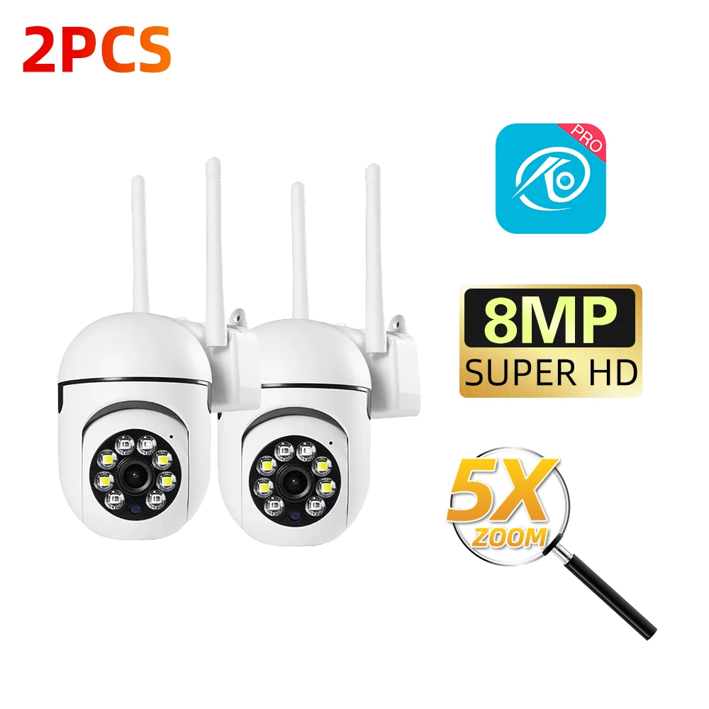 2.4G 8MP Cameras Wifi Video Surveillance IP Indoor Security Protection Monitor 5.0X Zoom Home Wireless Track Alarm O-Kam pro - Image 8